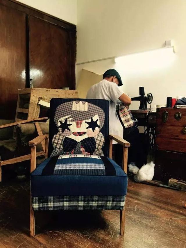 給舊家具加上一張臉 立馬變成一件藝術(shù)品
